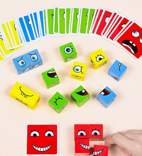 Juego cambia caras de expresiones – Tamaño pequeño