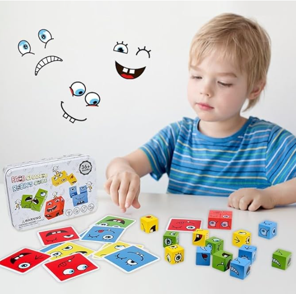 Juego cambia caras de expresiones – Tamaño pequeño