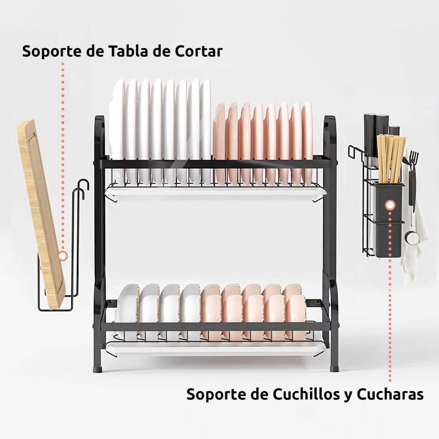 Secaplatos escurridor de loza
