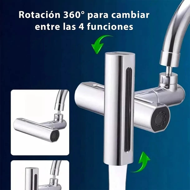 Extensión para llave de cocina 360°